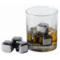 Steel-Ice Cubes Deluxe Set w/Freezer Ice Tray